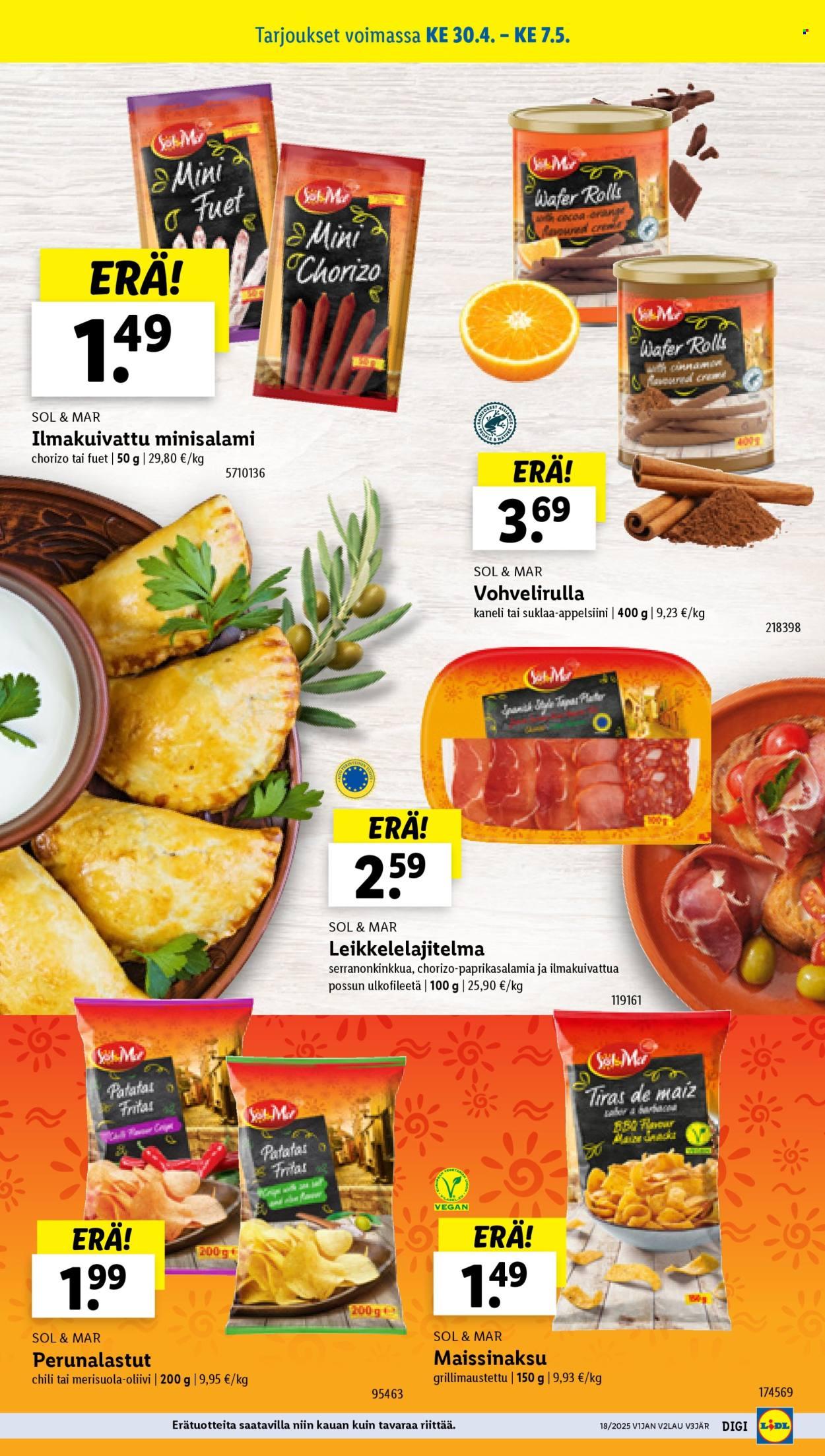 Lidl tarjoukset (2025-04-30 - 2025-05-07)