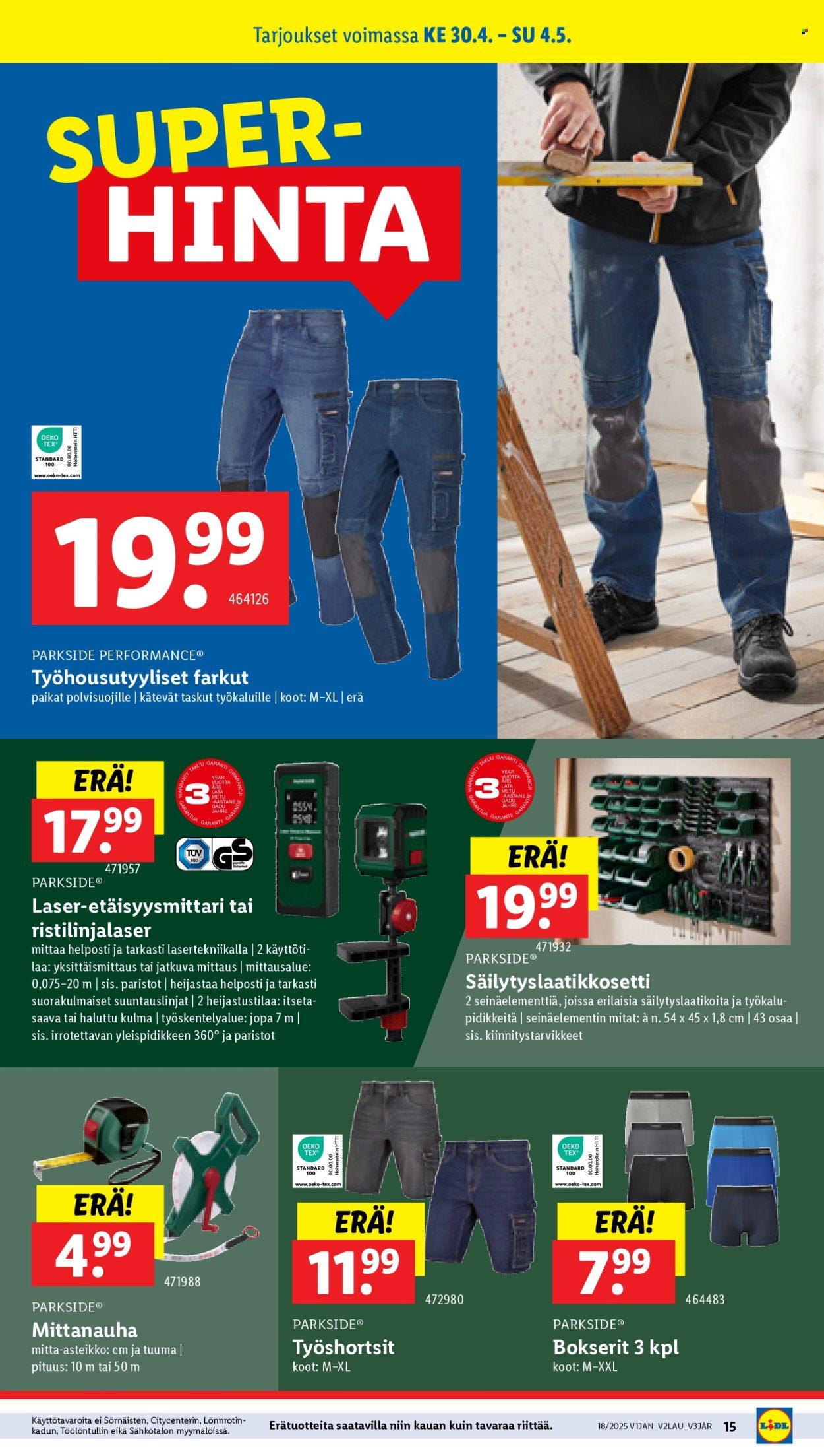Lidl tarjoukset (2025-04-30 - 2025-05-07)