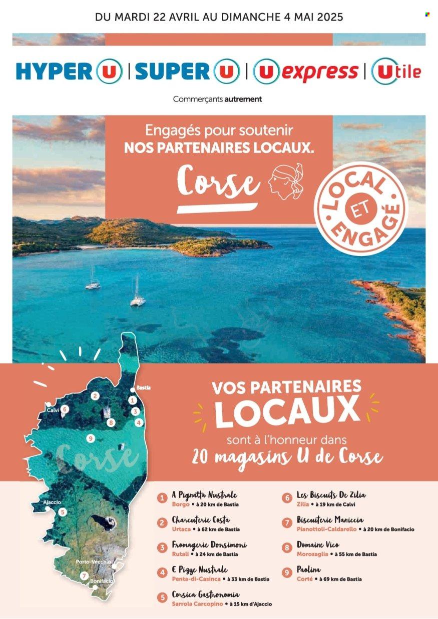 Catalogue: Engagés pour soutenir nos partenaires locaux Corse