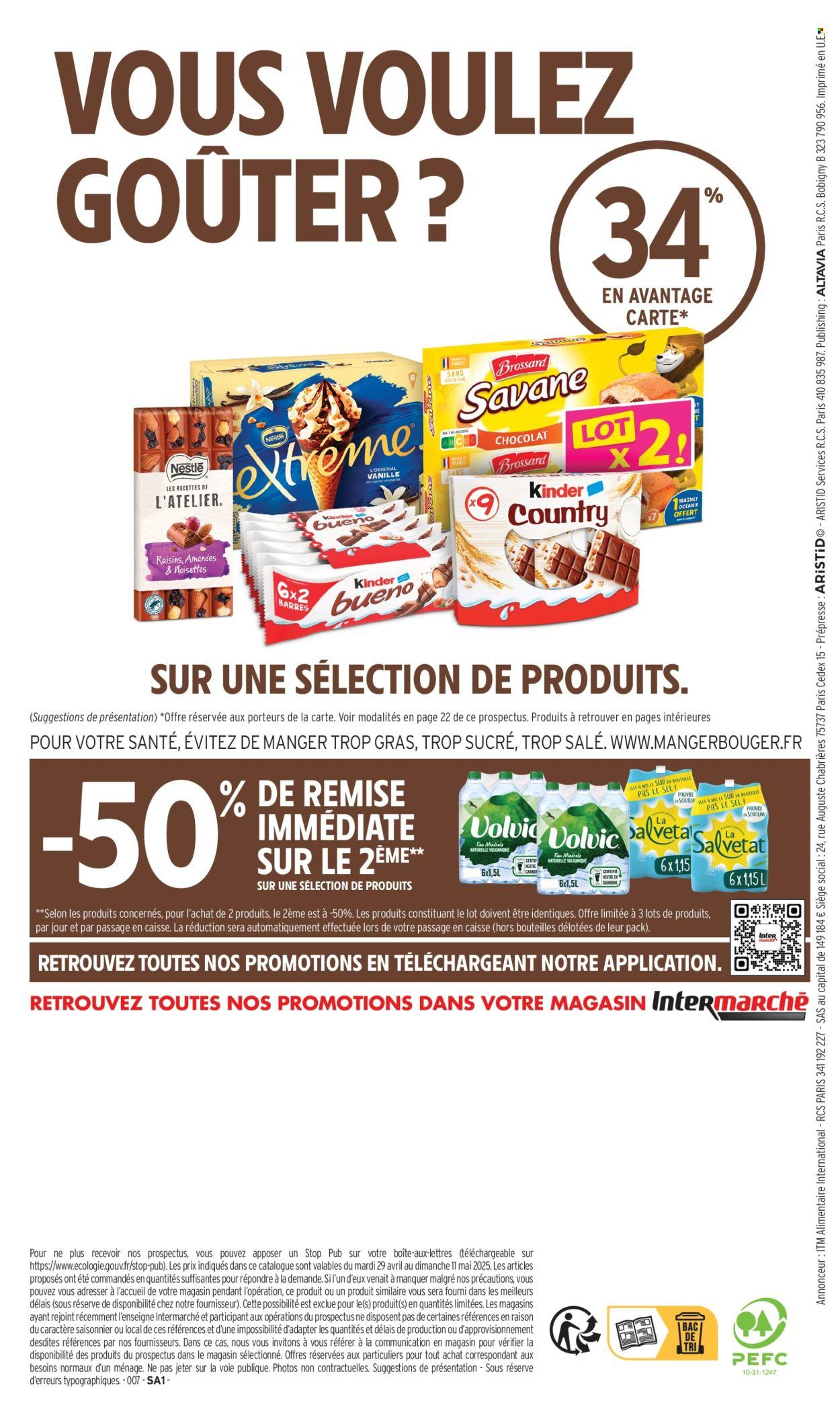Catalogue: 2+1 offert sur une sélection de produits laitiers (2025-04-29 - 2025-05-11)