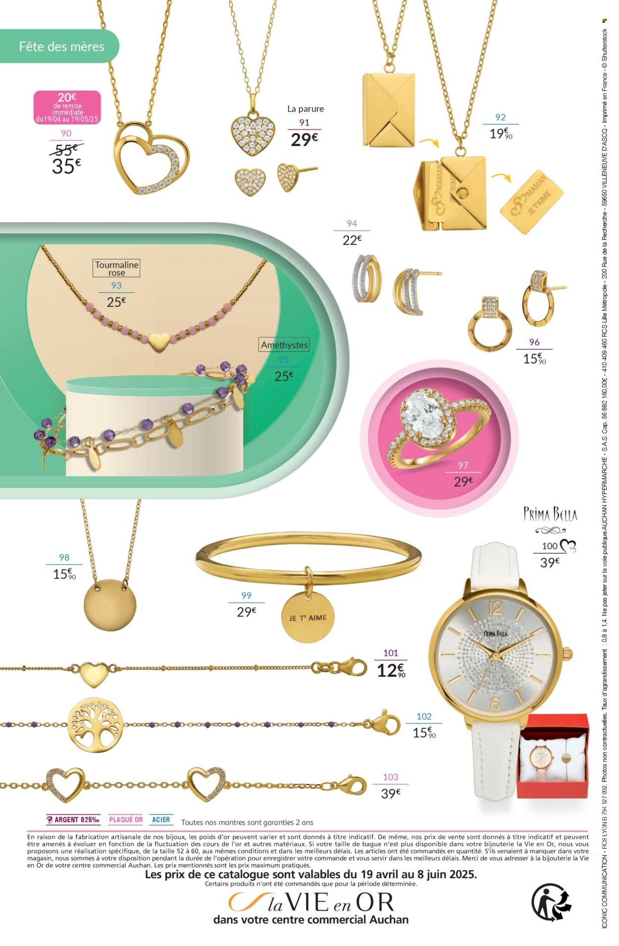 Catalogue: la VIE en OR : Fête des mères