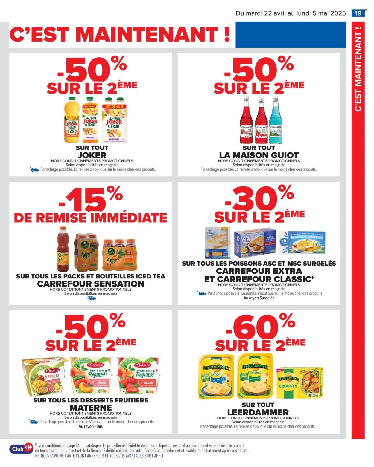 Catalogue: -50% SUR LE 2ÈME SUR TOUT JOKER