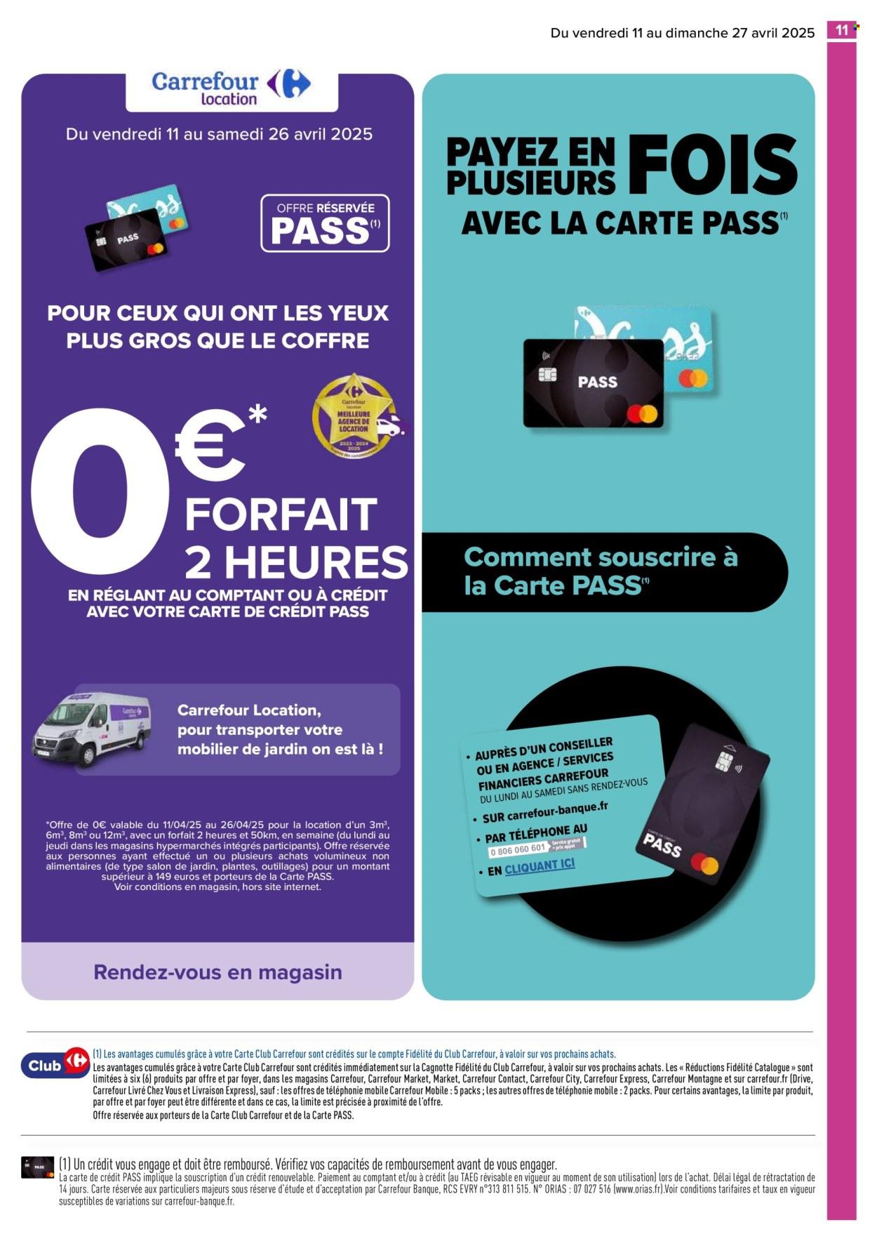Catalogue: MOBILIER DE JARDIN EXCLU CLIENTS PASS