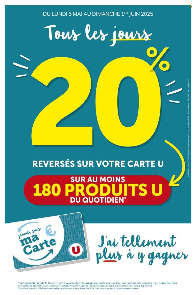 Catalogue: Ma sélection Carte U mai (2025-05-05 - 2025-06-01)