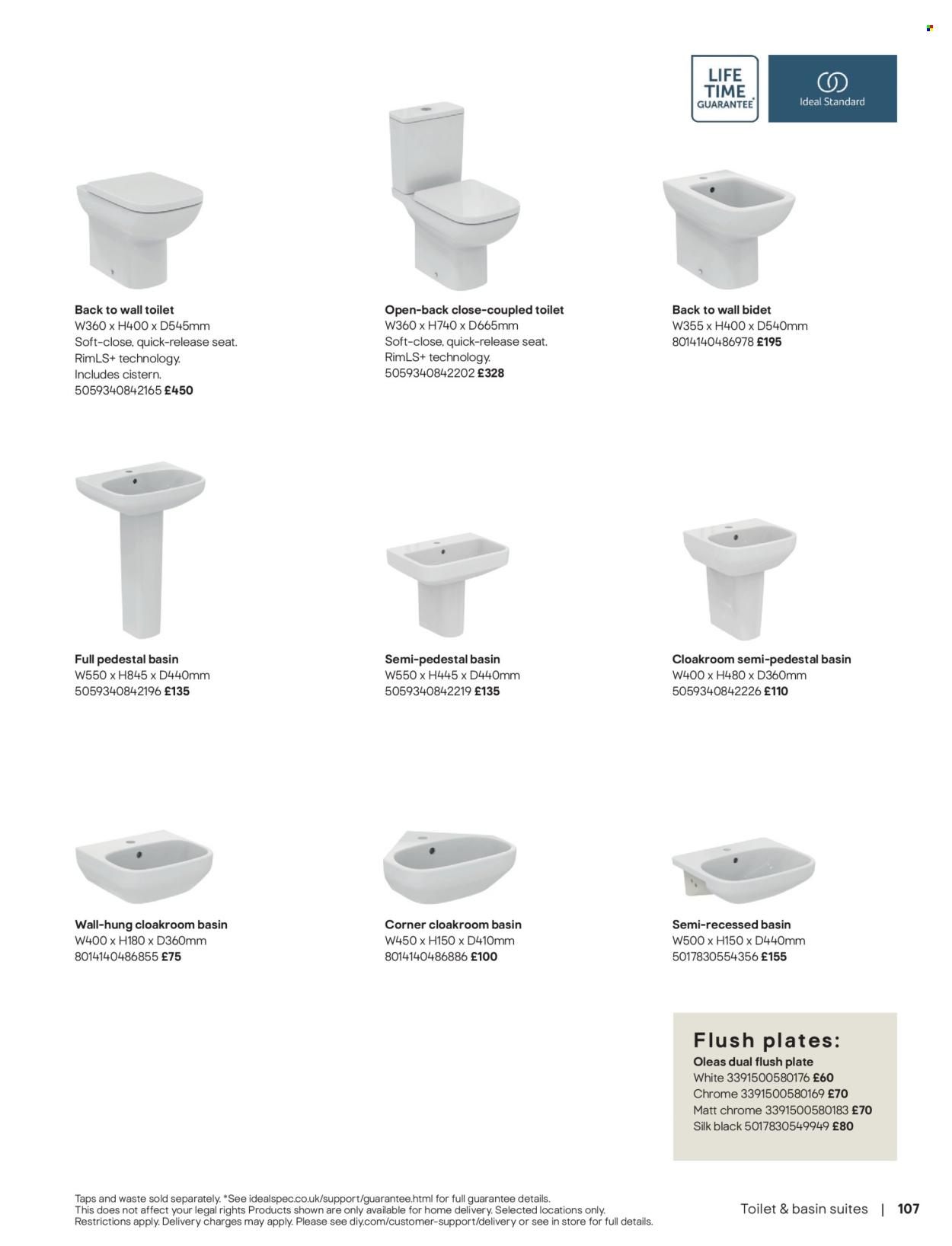 B&Q offer: Bathroom collections (2025-04-24) | 107