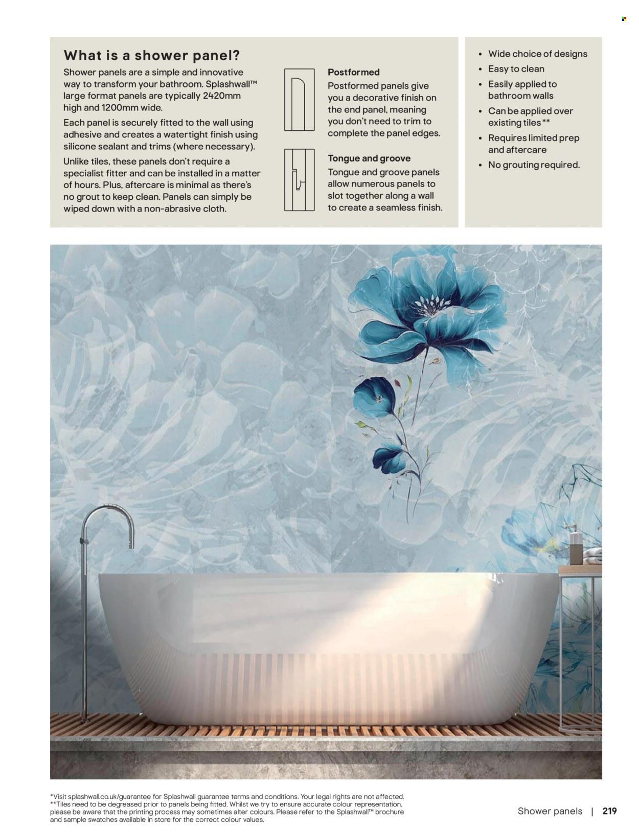 B&Q offer: Bathroom collections (2025-04-24) | 219