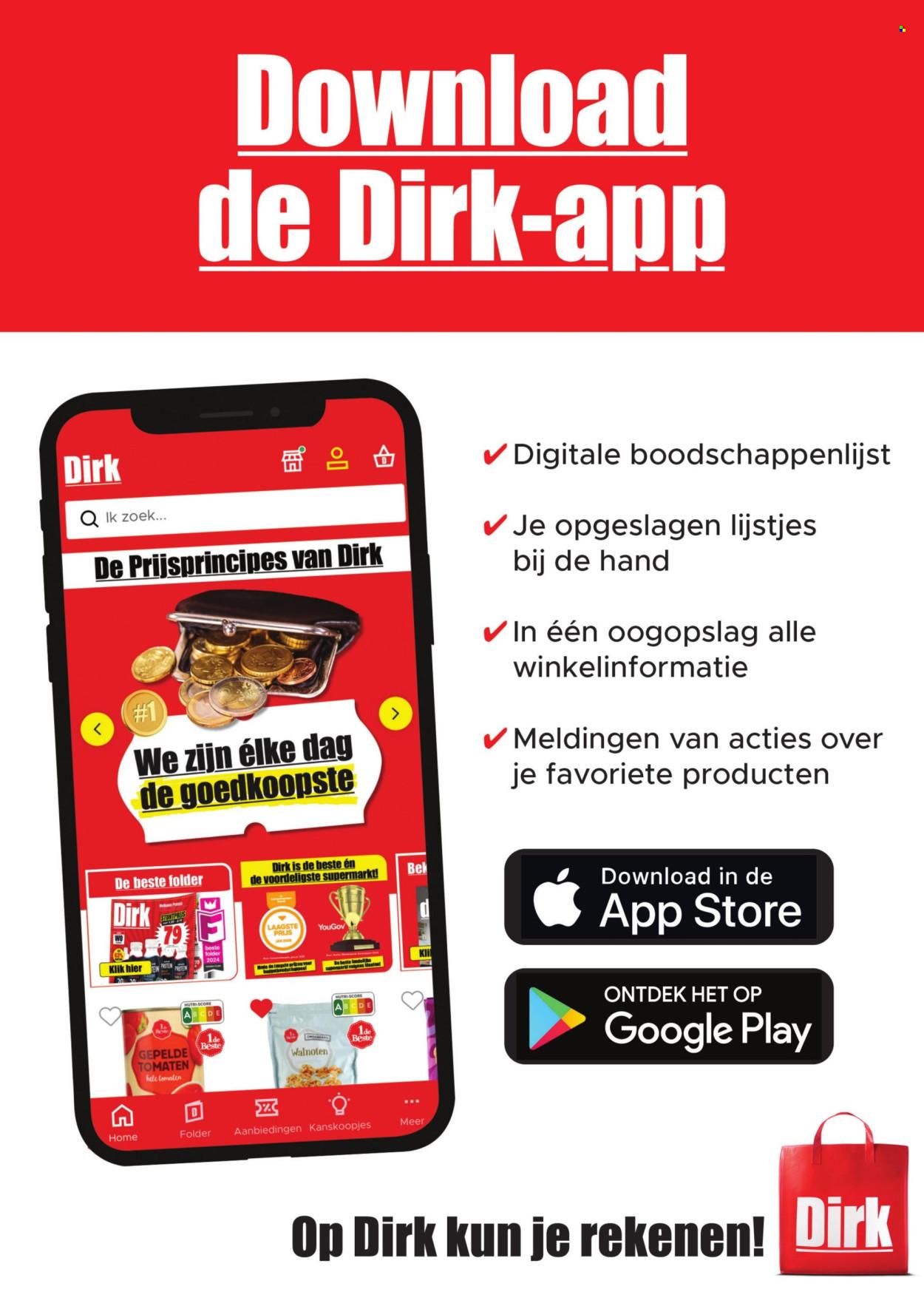 Dirk folder: Het Actiecircus