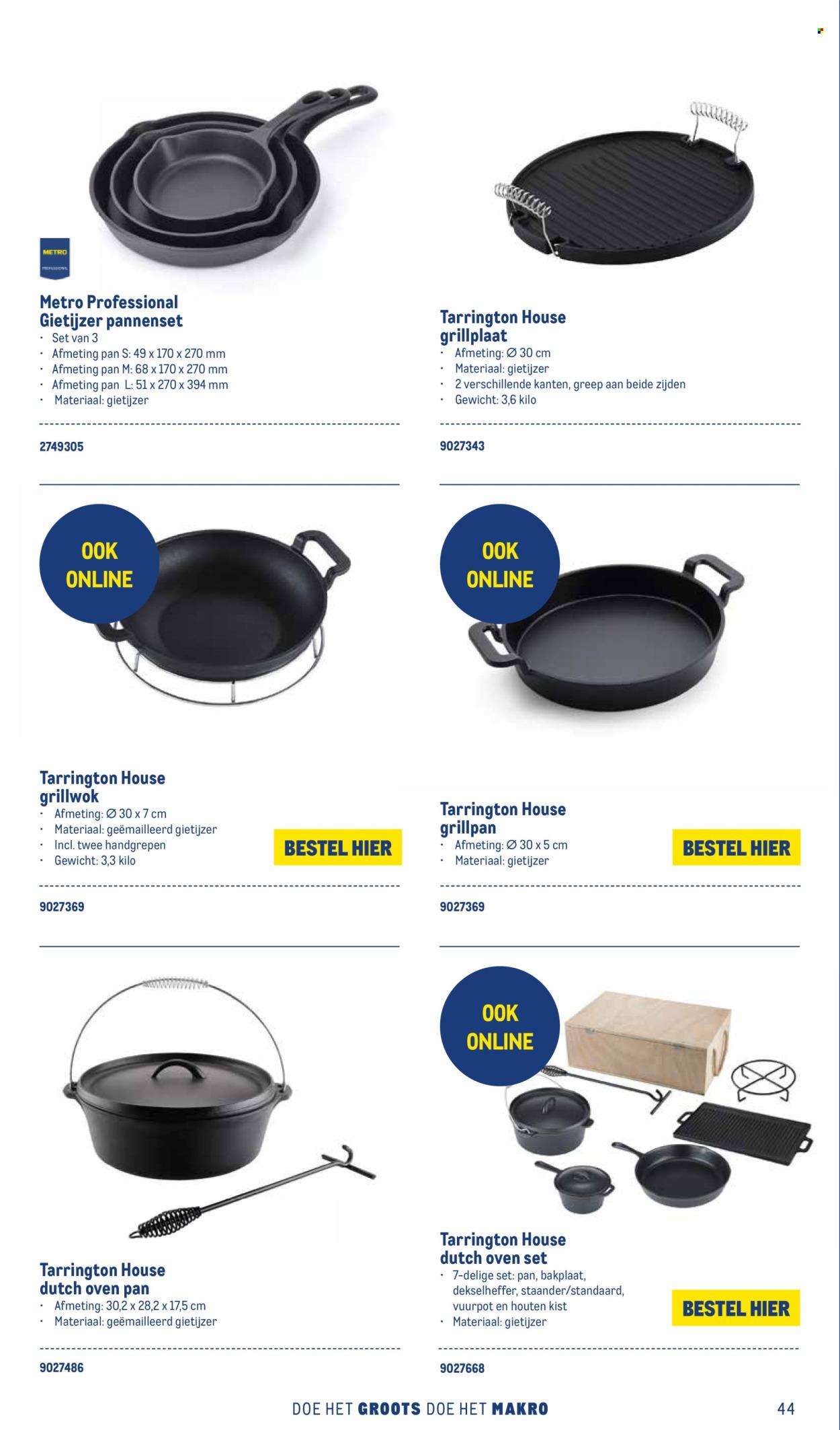 Makro folder: Terras and BBQ