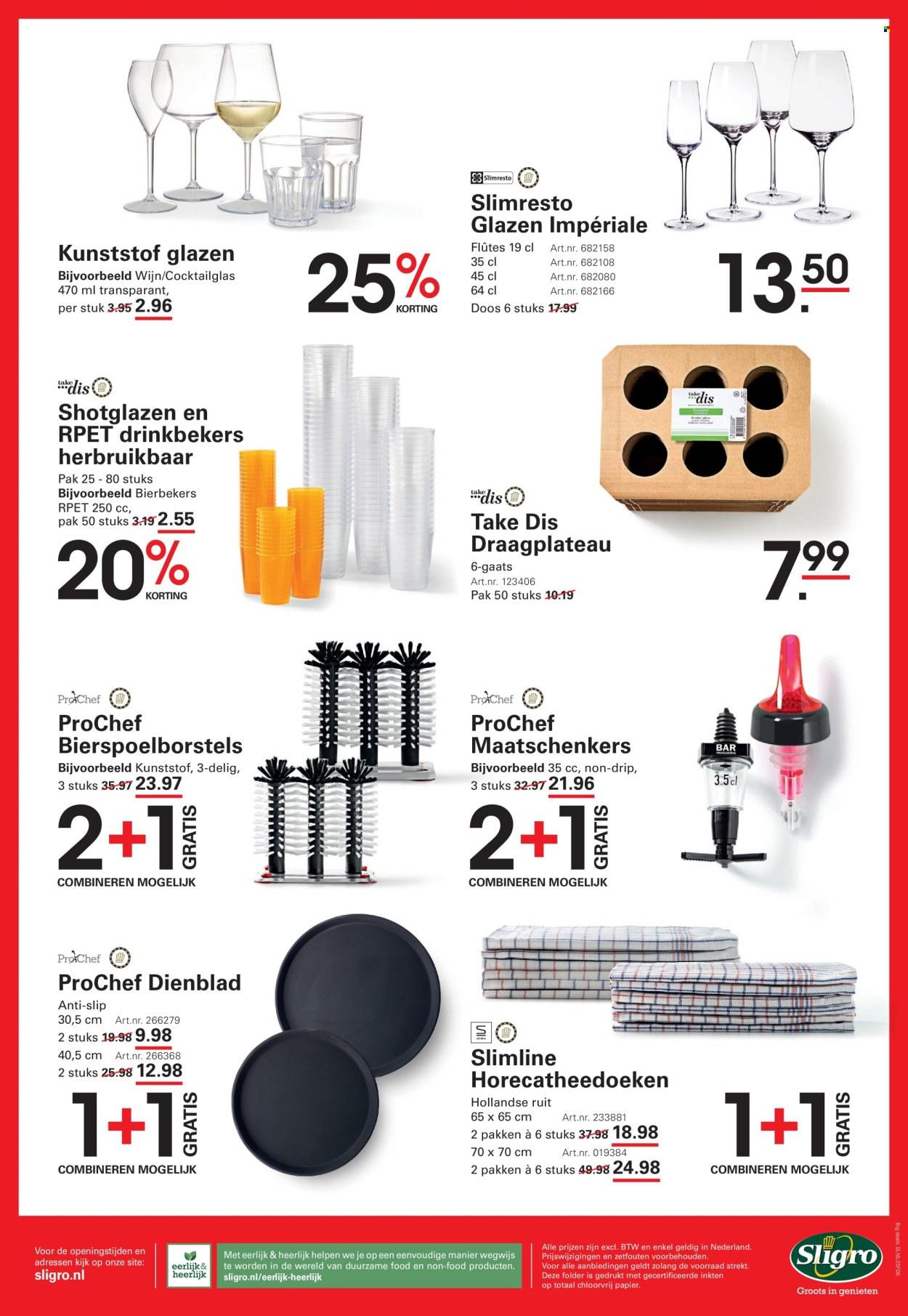 Sligro folder: Big Deals Bar Café