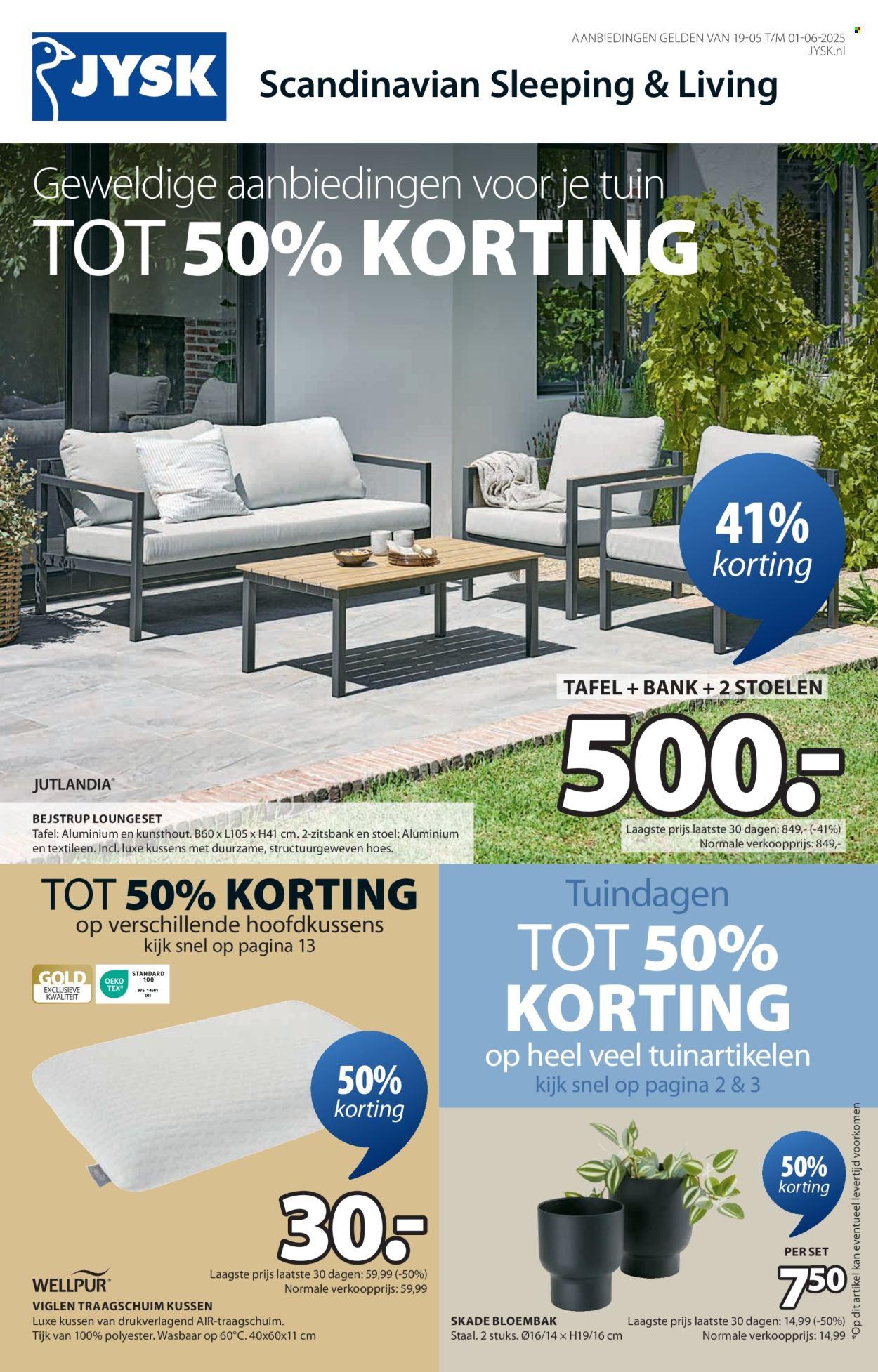 JYSK folder: Aanbieding van de week (2025-05-19 - 2025-06-01)