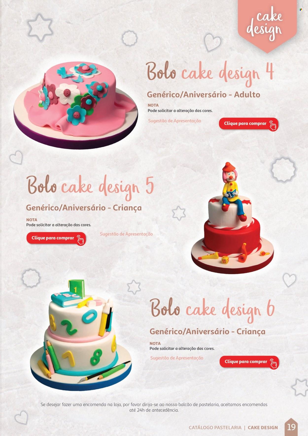 Folheto: Catálogo de Pastelaria
