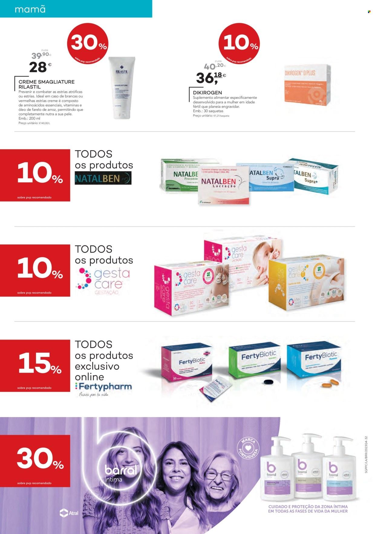 Folheto: Suplementos