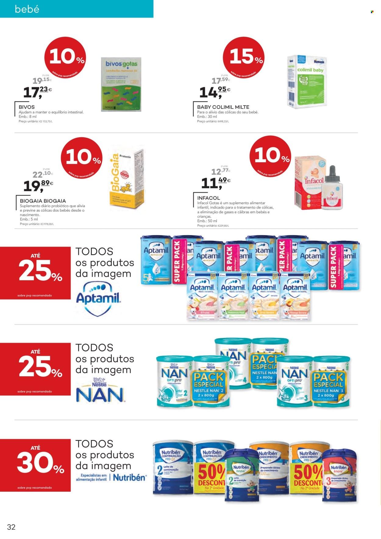 Folheto: Suplementos