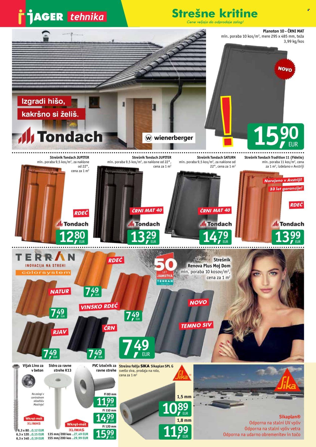 JAGER katalog: Katalog technika
