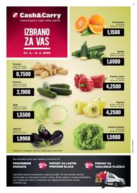 Mercator Cash & Carry katalog: Izbrano za vas