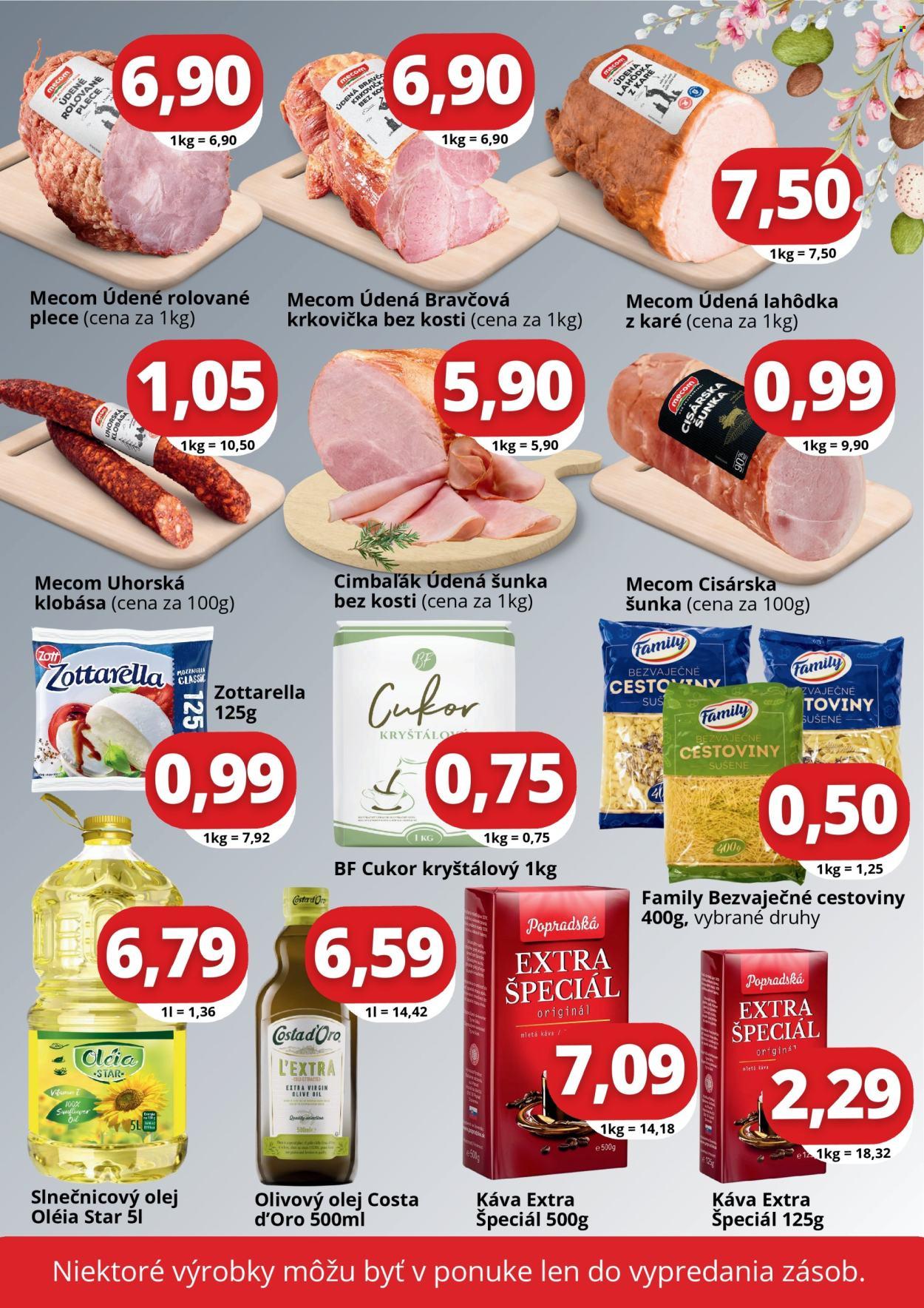 Leták: Nová ponuka špeciál pre gastrocash CBA