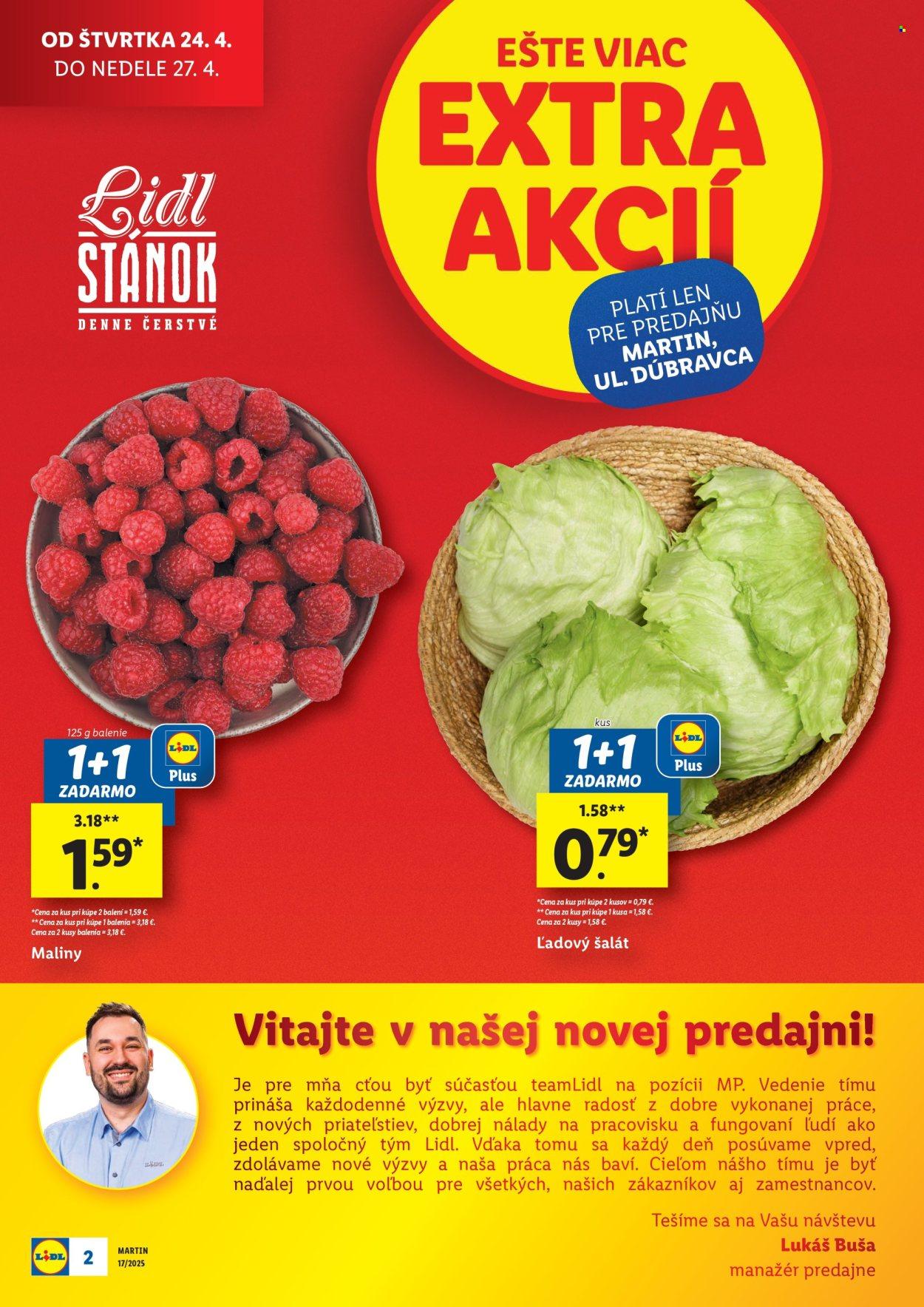 Leták: Nová predajňa v Martine