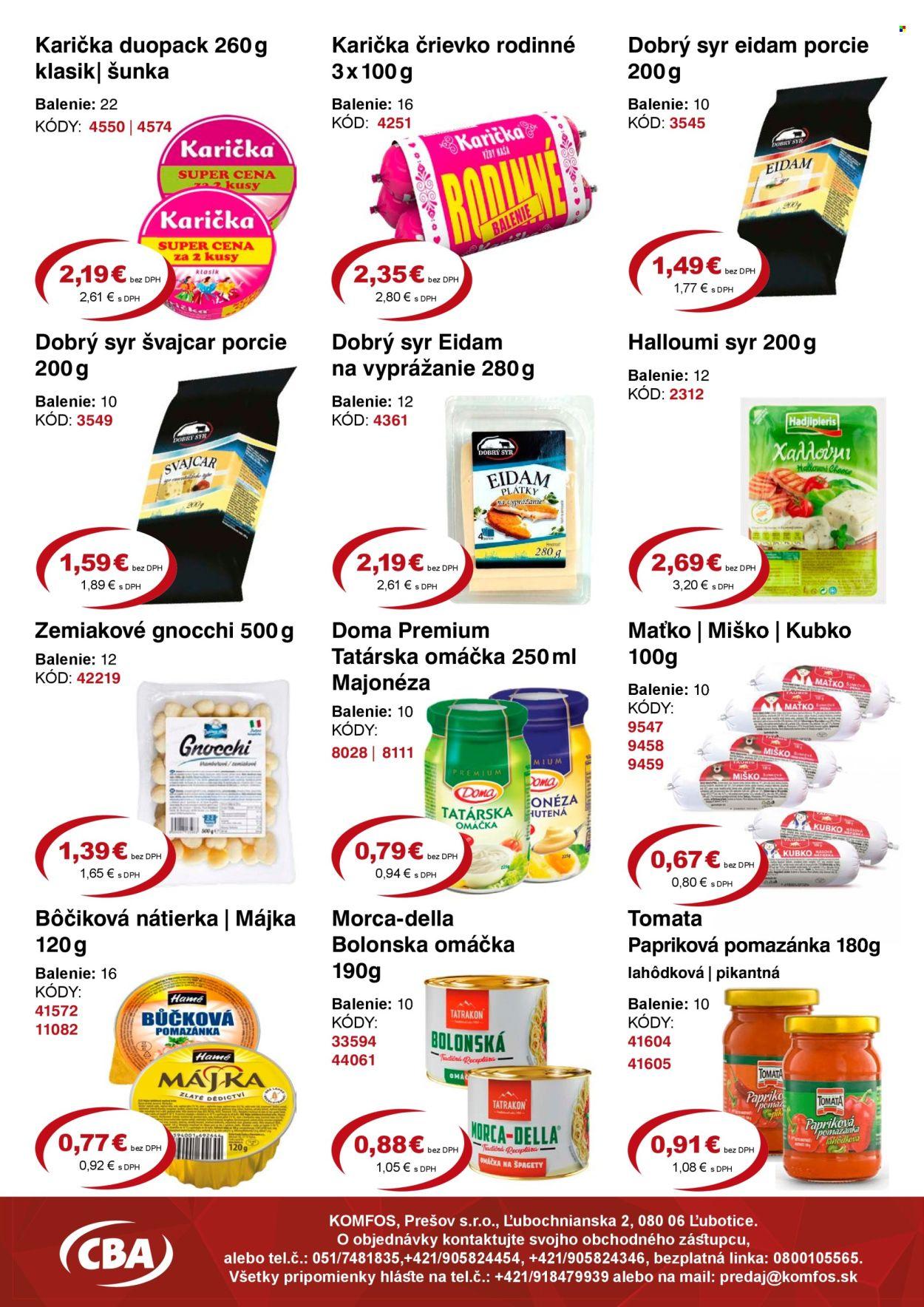 Leták: Nová veľkoobchodná ponuka