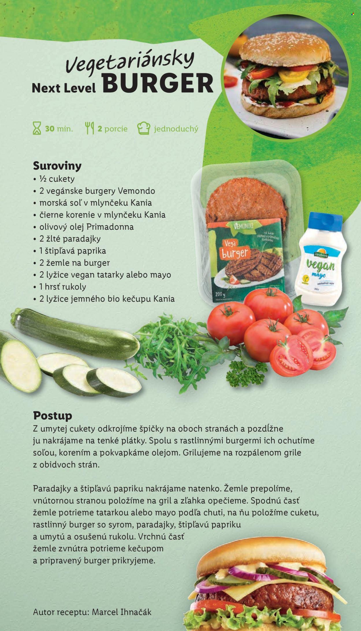 Leták: Vemondo vegetariánstvo a vegánstvo