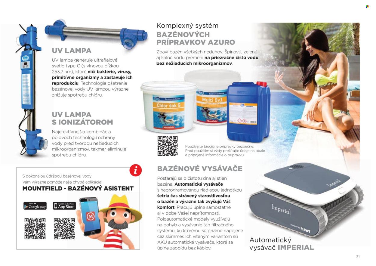 Leták: Katalóg prémiových bazénov