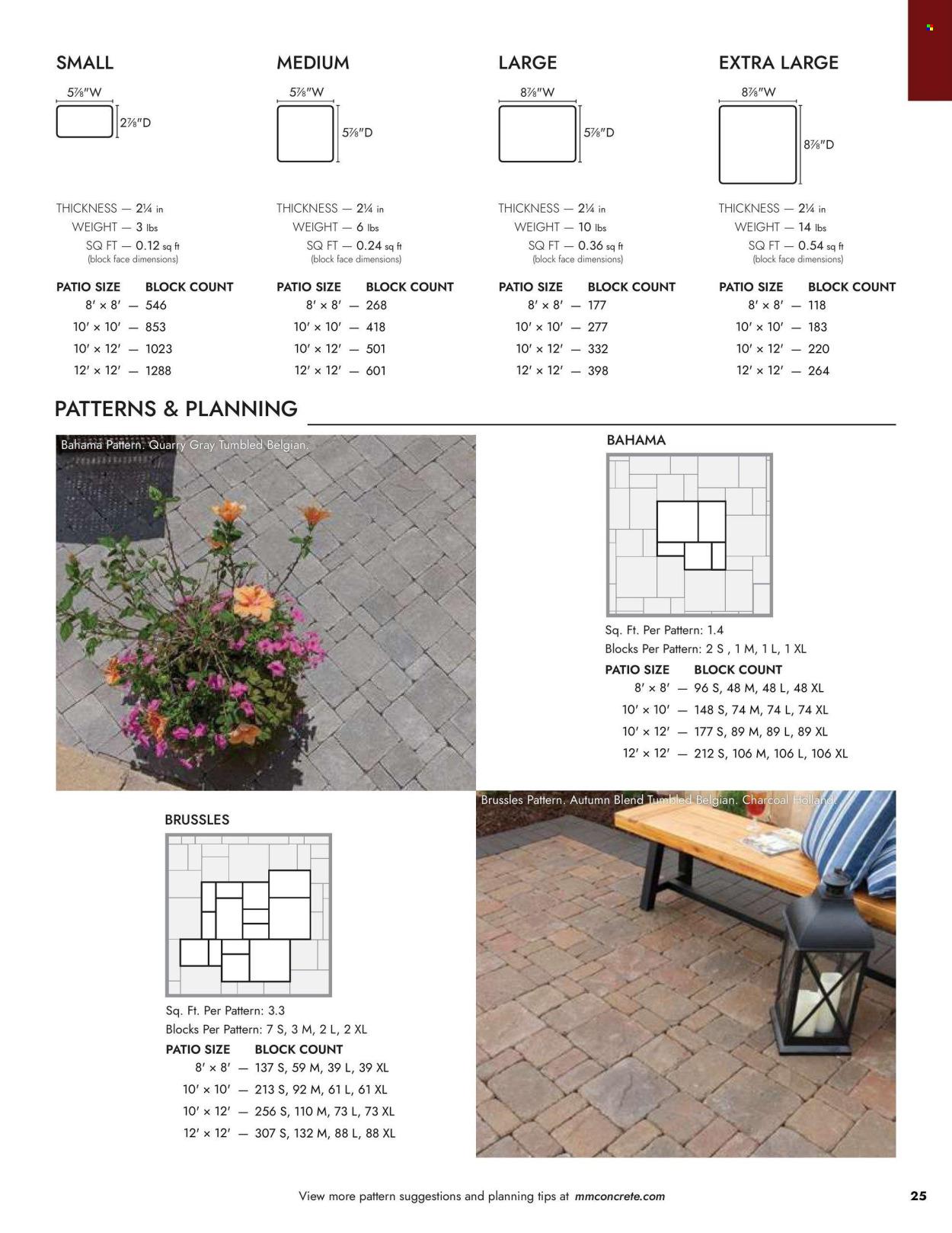 Menards Ad: Landscape Block Catalog