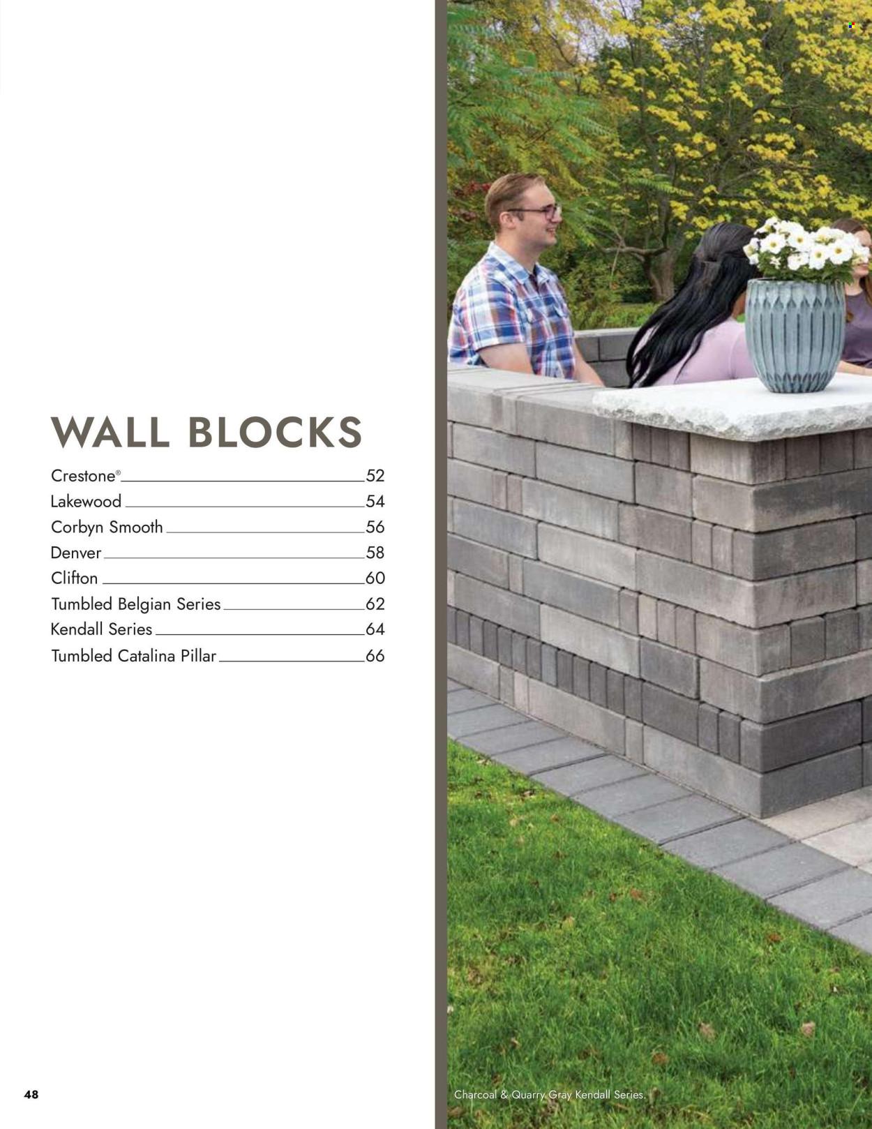 Menards Ad: Landscape Block Catalog