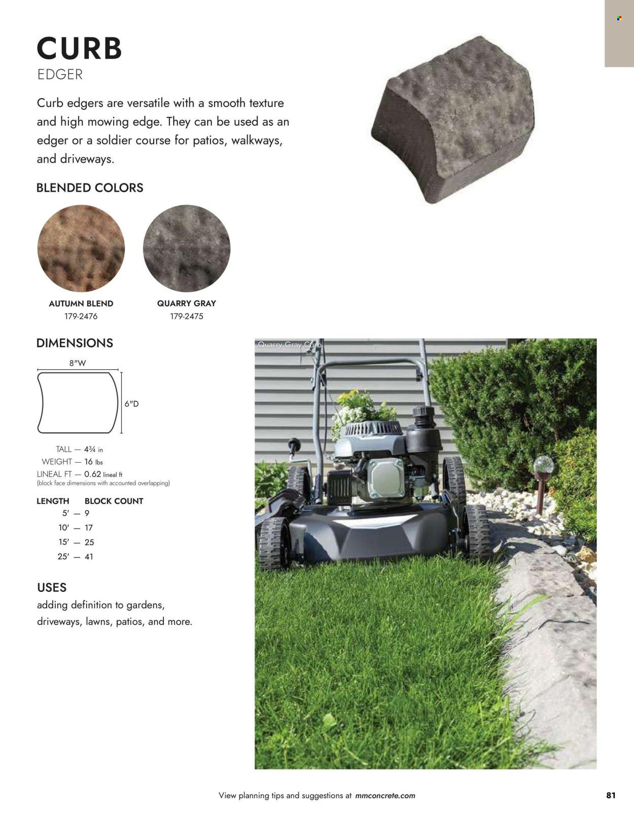 Menards Ad: Landscape Block Catalog