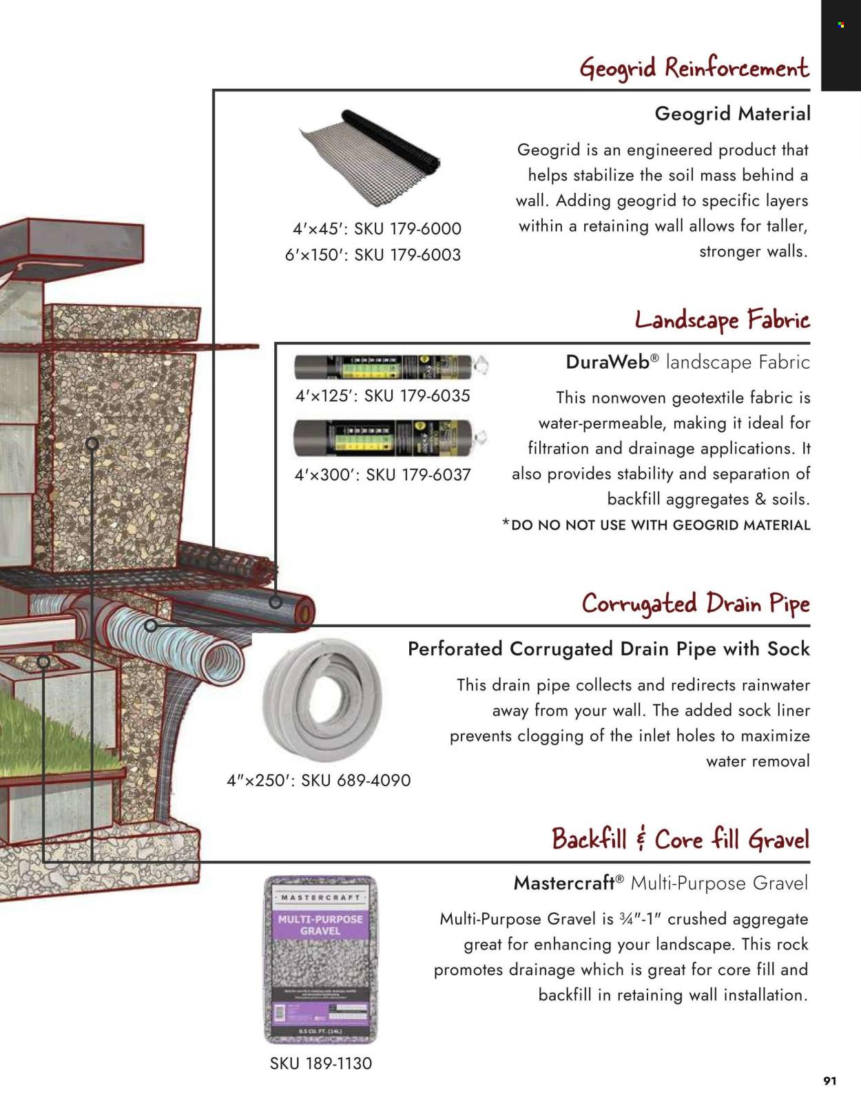 Menards Ad: Landscape Block Catalog