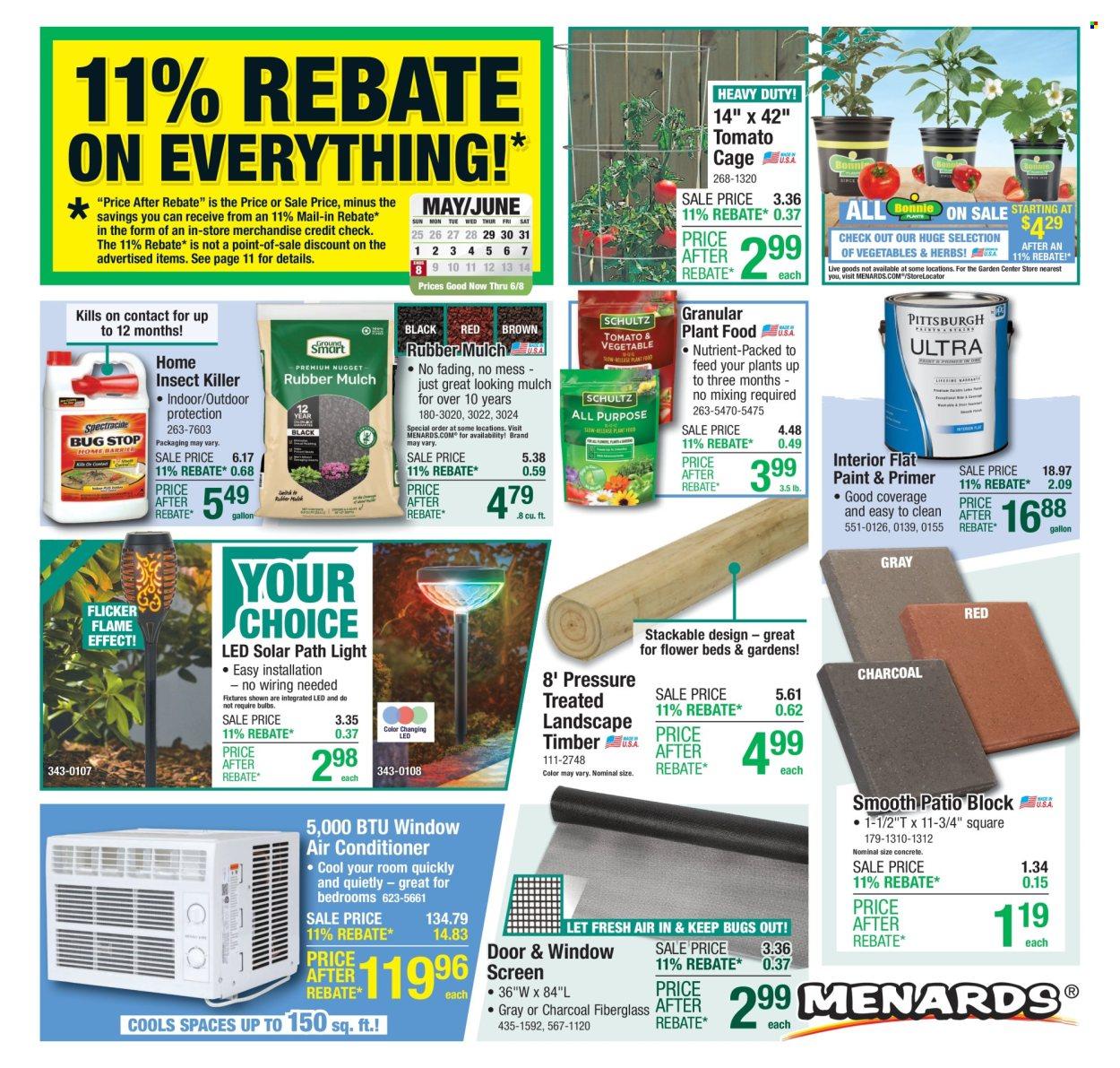 Menards Ad: 11% Rebate Sale (2025-05-29 - 2025-06-08) | 1