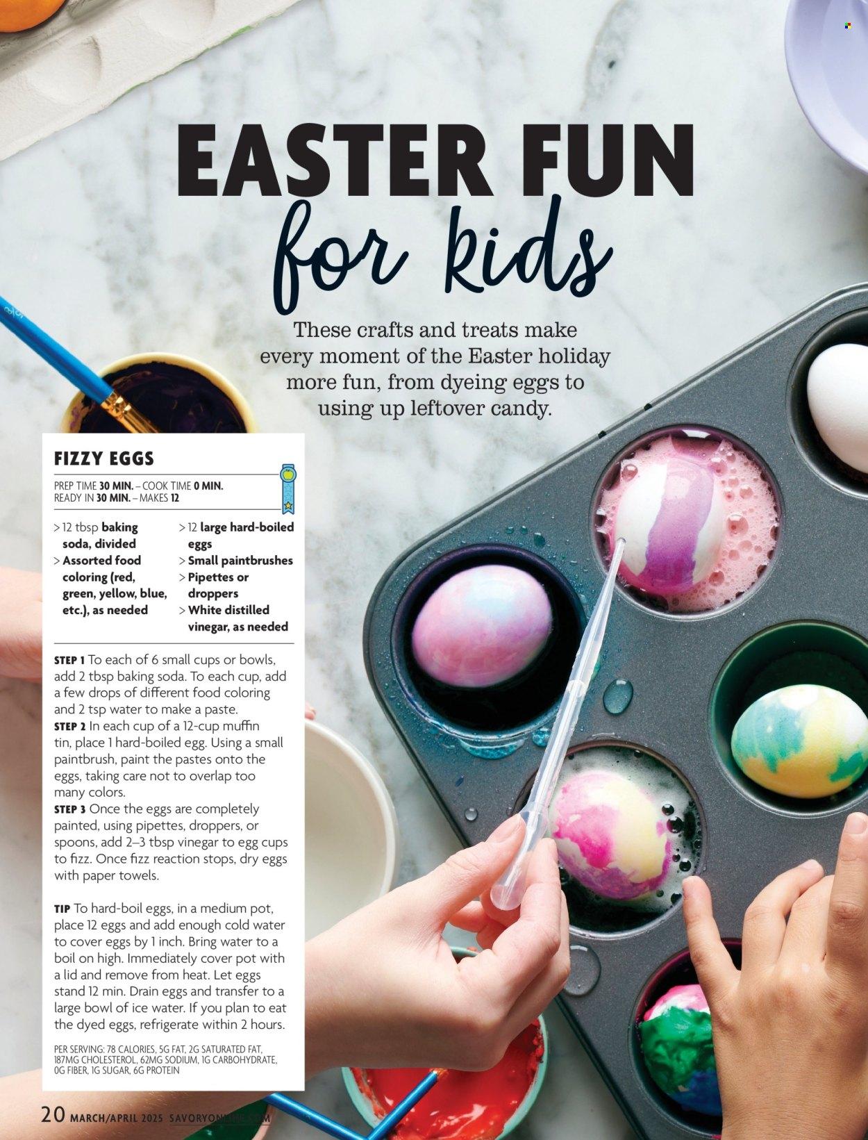 Stop & Shop Ad: Savory Magazine (2025-03-01 - 2025-04-30)