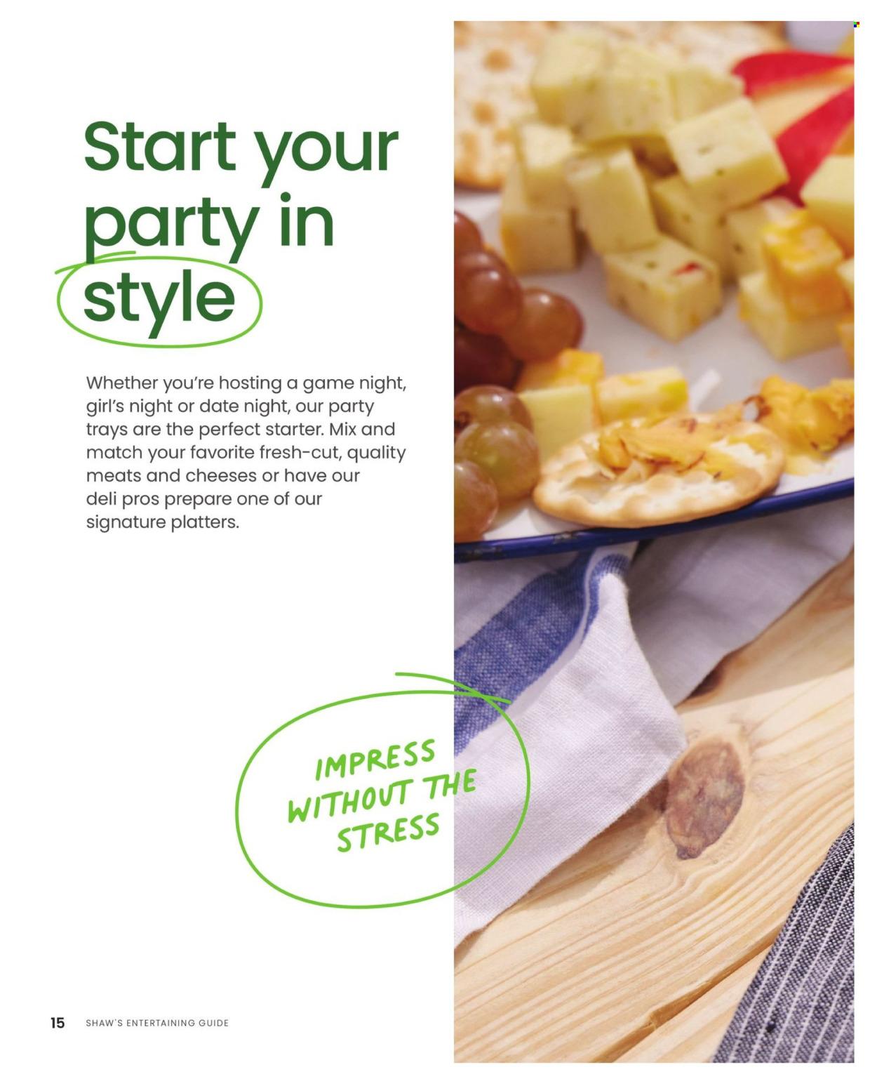 Shaw’s Ad: Entertaining Guide