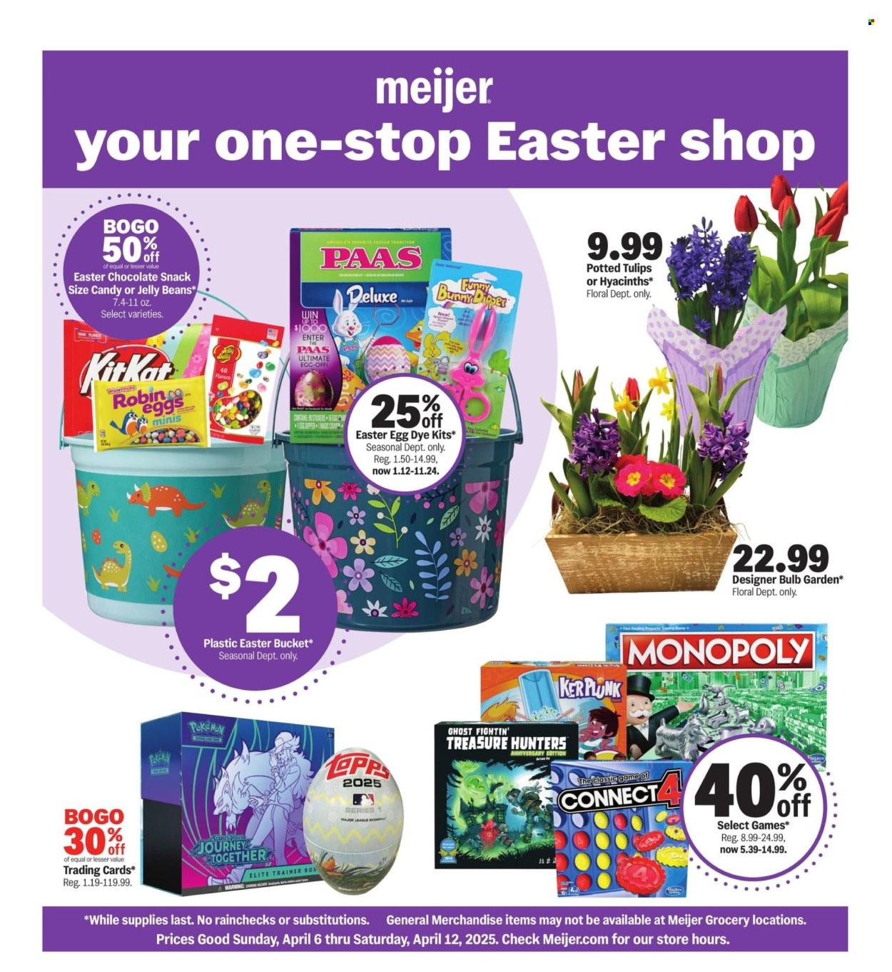 Meijer Ad: your one-stop Easter shop