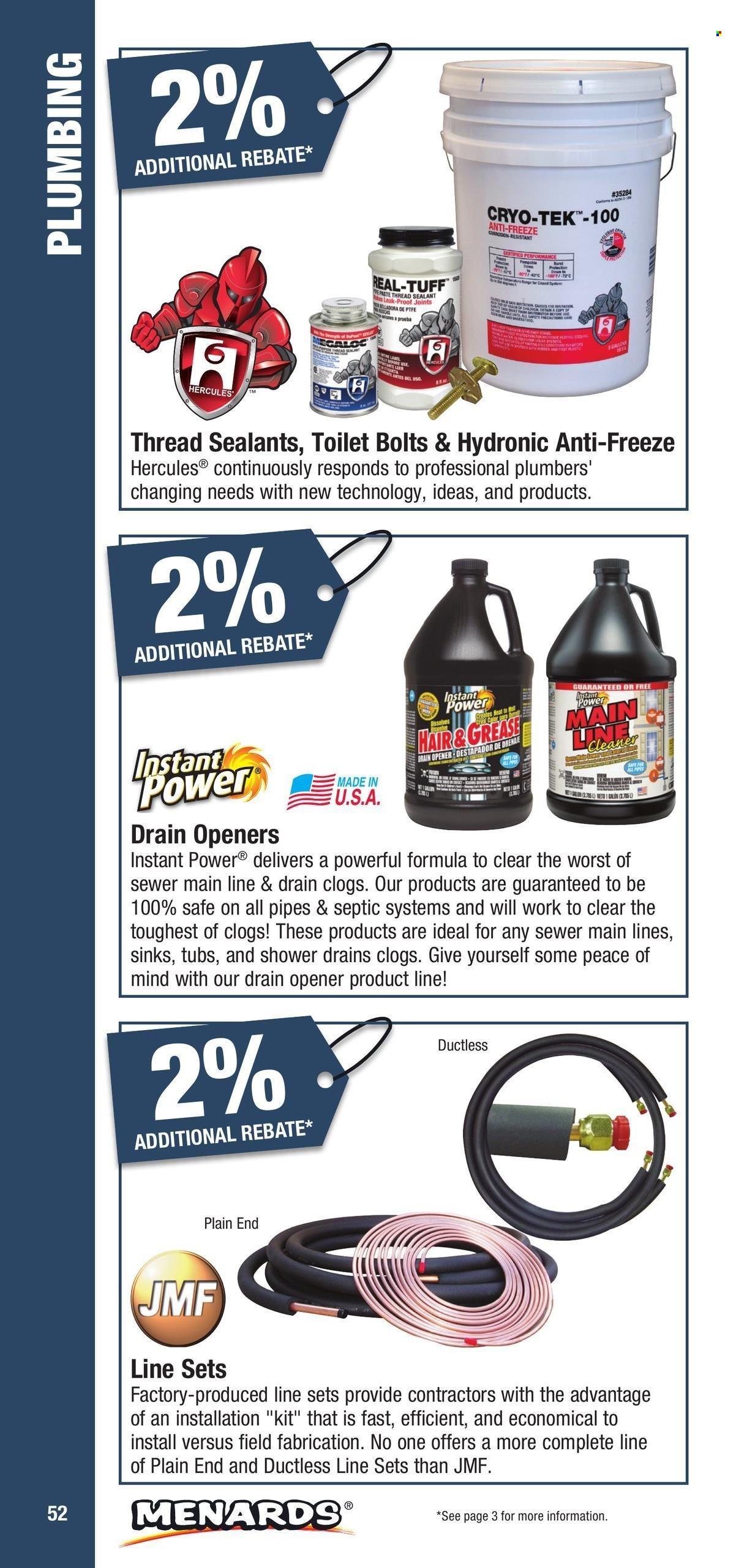 Menards Ad: Contractor Catalog