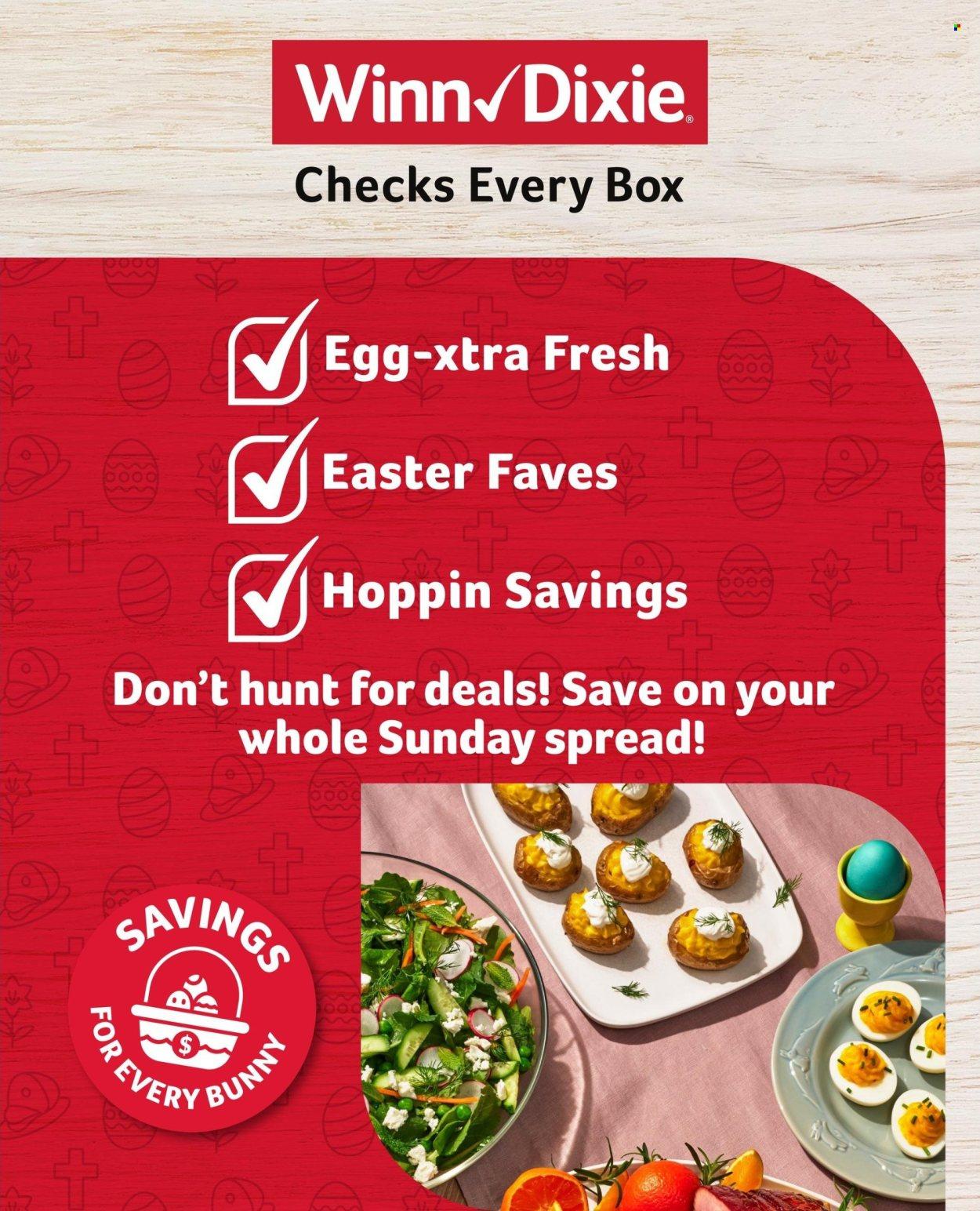 Winn Dixie Ad: Weekly Circular