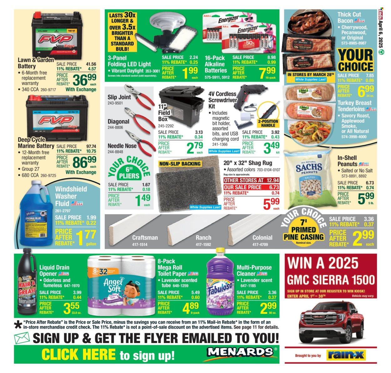 Menards Ad: 11% Rebate Sale