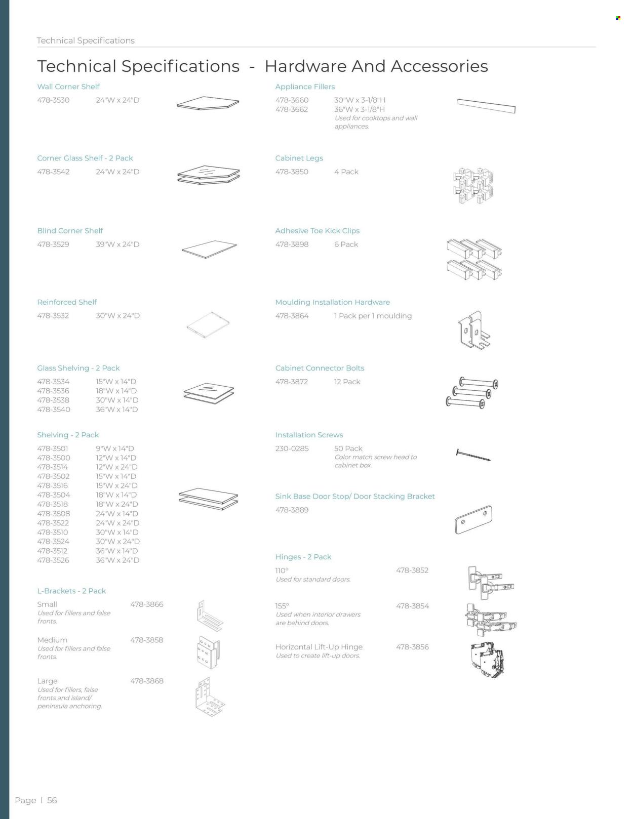 Menards Ad: Klearvue Cabinetry Catalog
