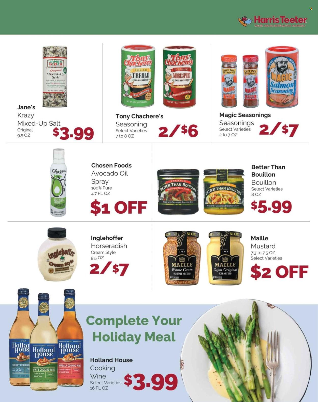 Harris Teeter Ad: The Monthly Dish