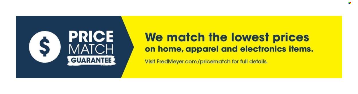 Fred Meyer Ad: Home & Apparel
