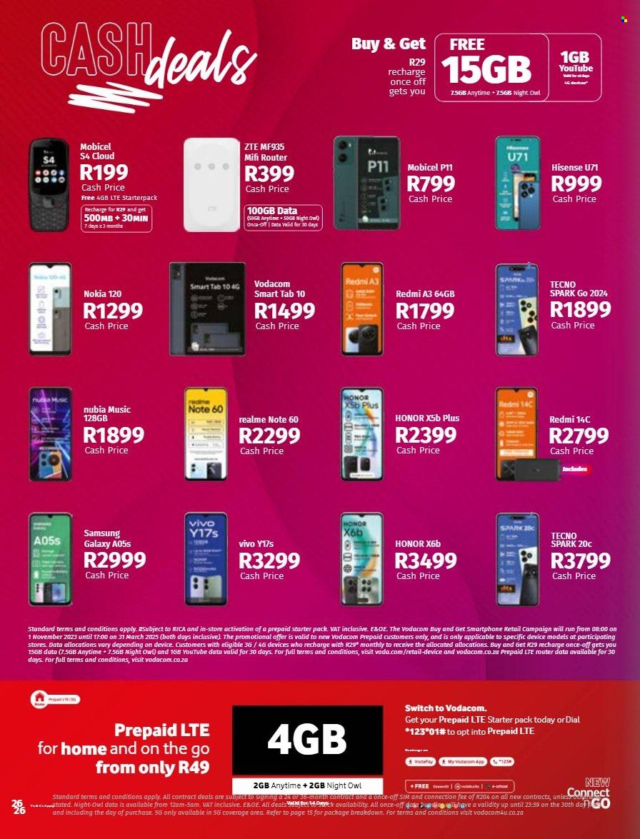 Vodacom catalogue