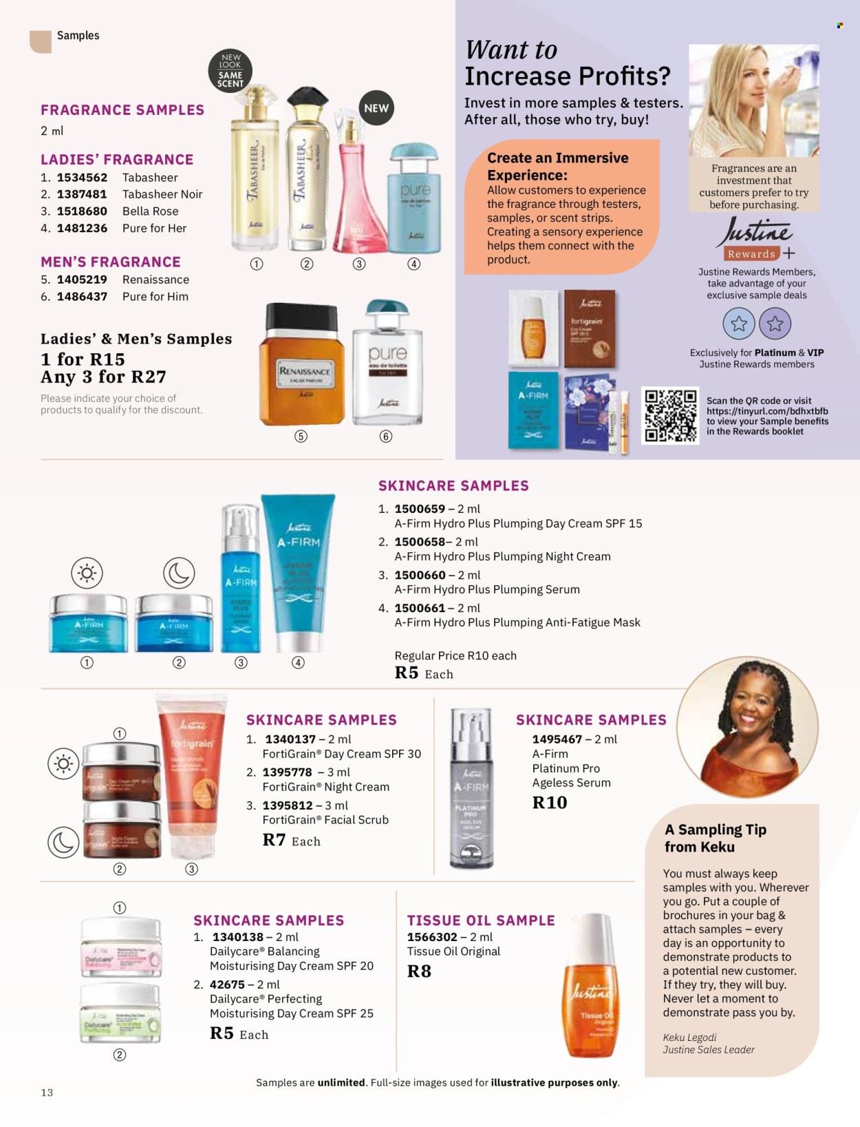 Justine catalogue: JUST FOR YOU