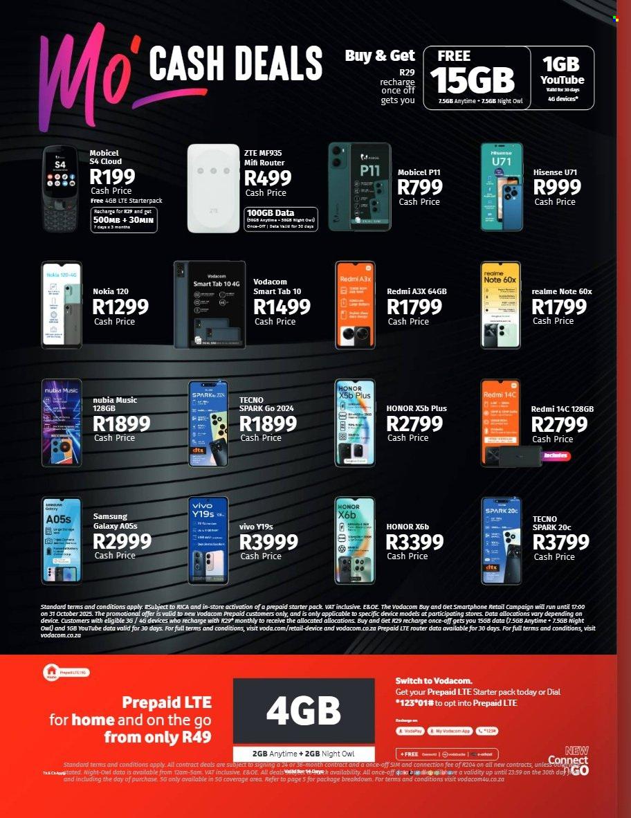 Vodacom catalogue