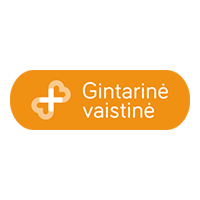 Gintarinė vaistinė logo