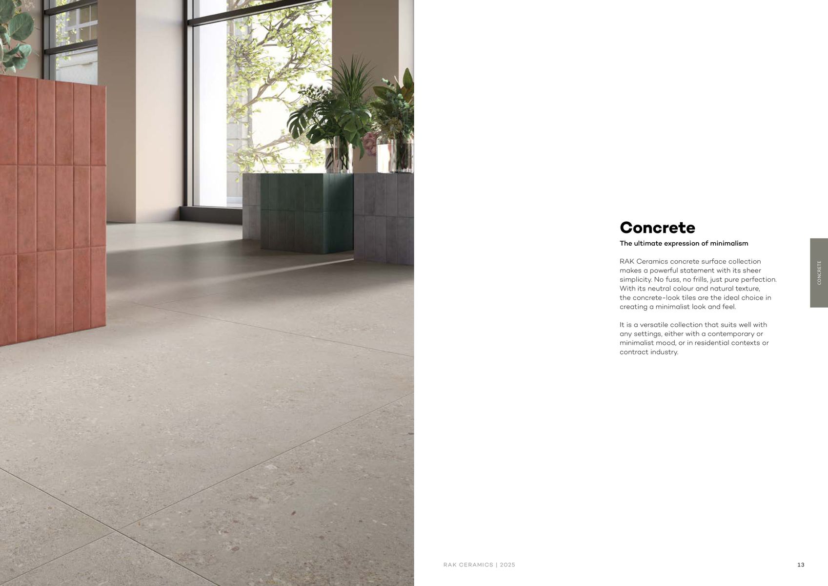 Rak Ceramics catalogue | Lifestyle Surface 2025