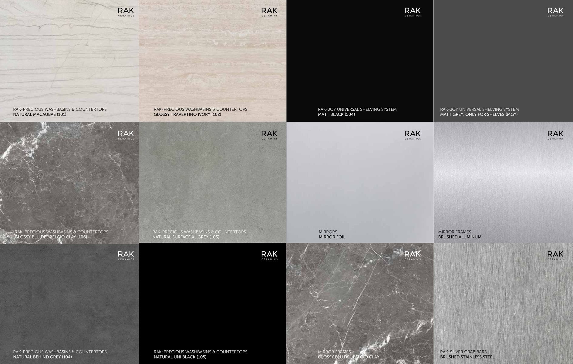 Rak Ceramics catalogue | Project and Specification Catalogue