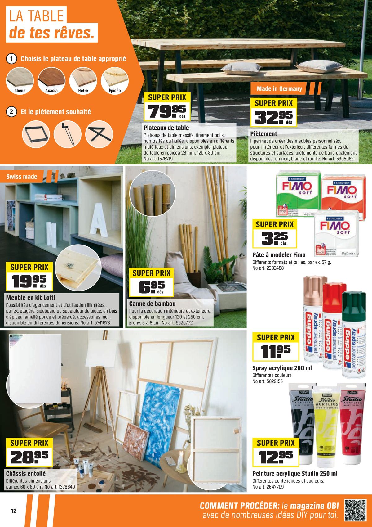OBI Katalog | Tout est réalisable avec OBI.