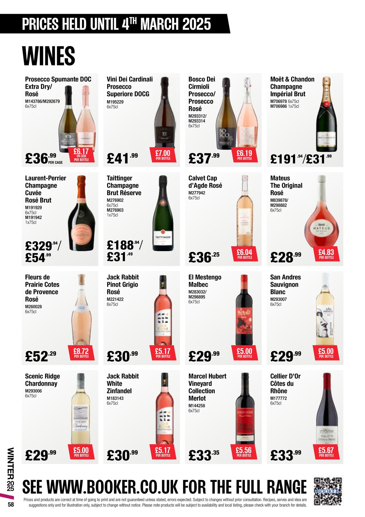Booker Wholesale catalogue | Winter 2025