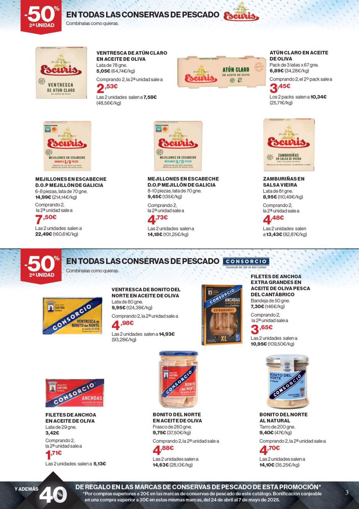 Catálogo Supercor | -50 en la 2ª unidad en todas las marcas de este catálogo