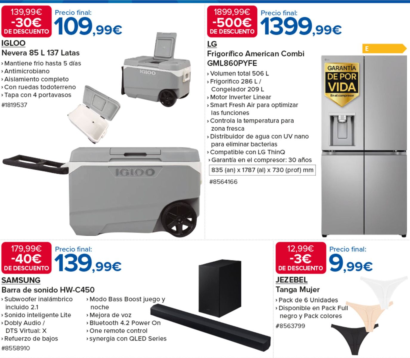 Catálogo Costco | Especial Wow Deals del 10 al 13 de abril de 2025