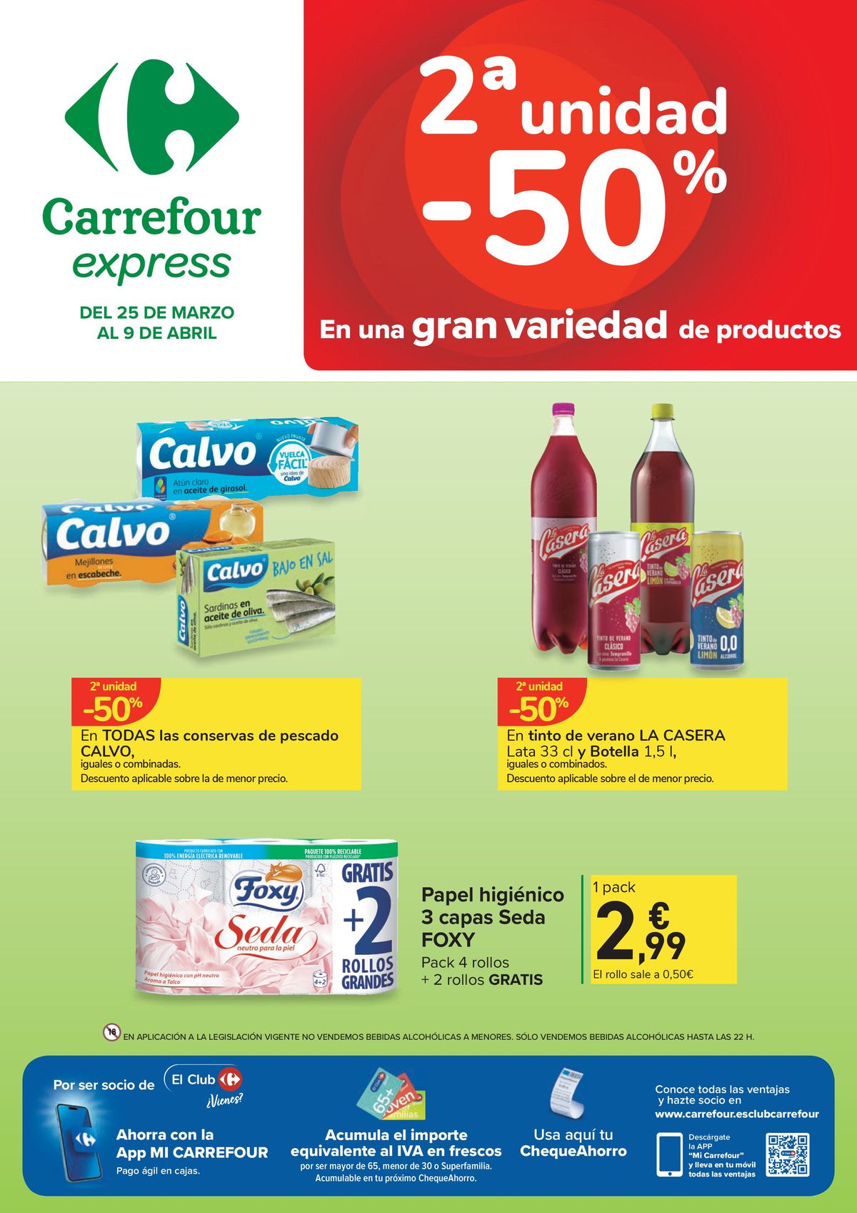 Catálogo Carrefour Express | 2a unitat -50%