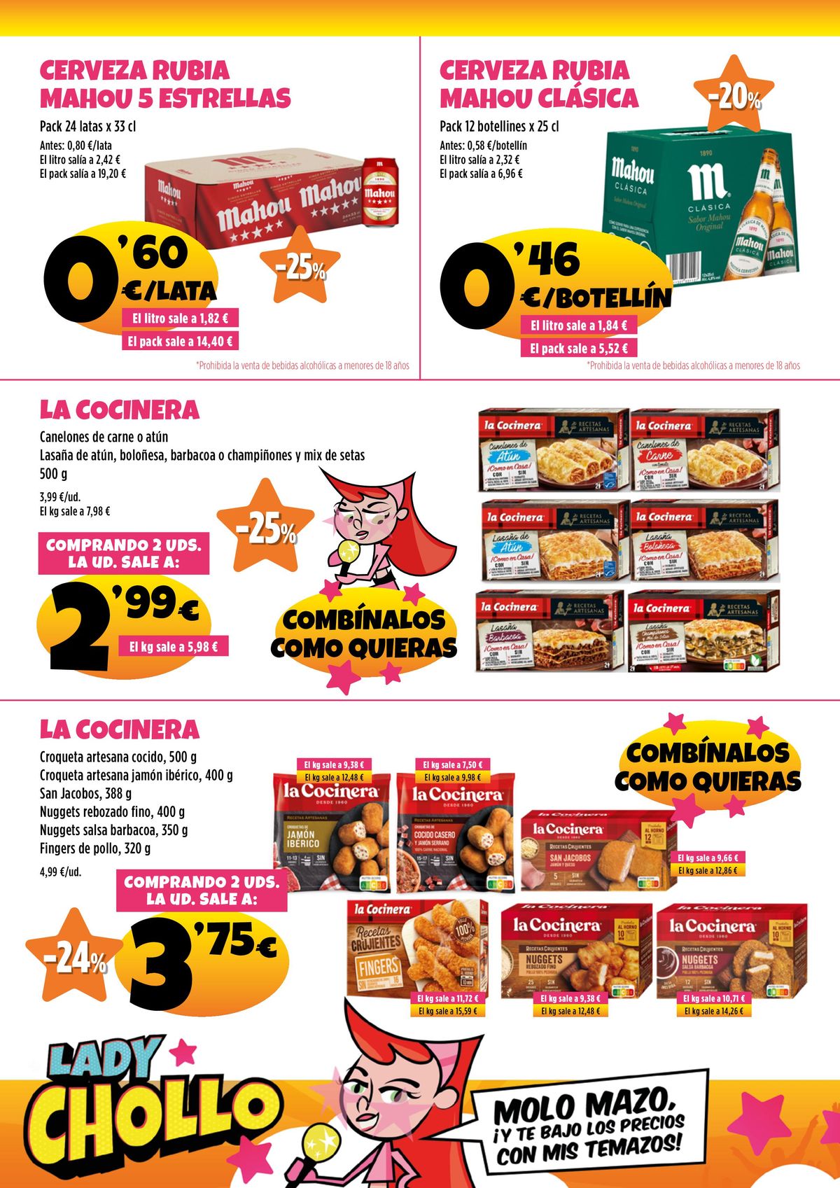 Catálogo Ahorramas | Lady Chollo, la estrella del ahorro